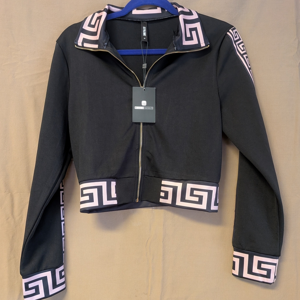 Black and Pink Women's Jacket